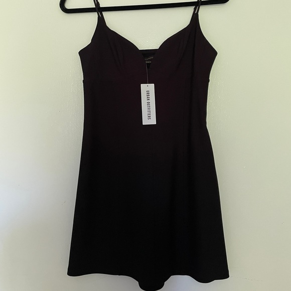 Urban Outfitters Ari Plunging Bustier Mini Dress - Picture 1 of 4